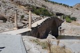 Roman Bridge, built by Severus (?), used for vehicle traffic until the highway bypass was built in the 1990's.